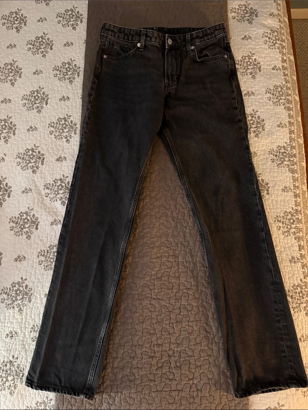 H&M Black Straight Leg Women's Jeans
